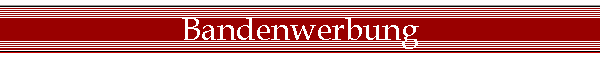 Bandenwerbung